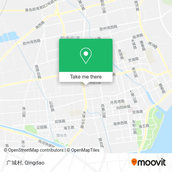 广城村 map
