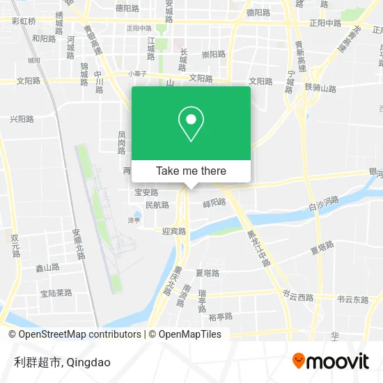 利群超市 map