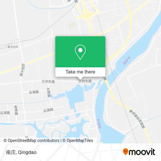 南庄 map