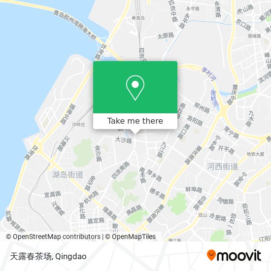 天露春茶场 map