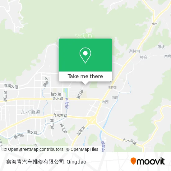 鑫海青汽车维修有限公司 map