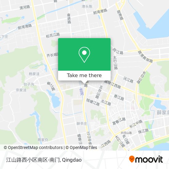 江山路西小区南区-南门 map