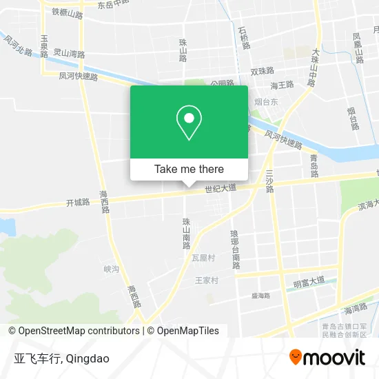 亚飞车行 map