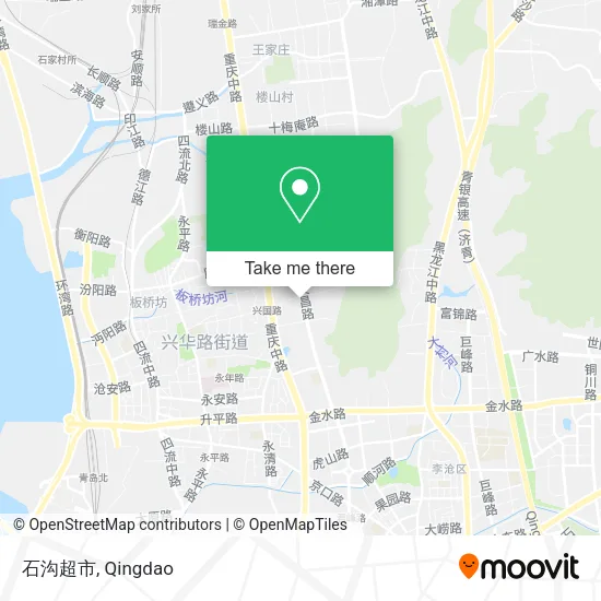石沟超市 map