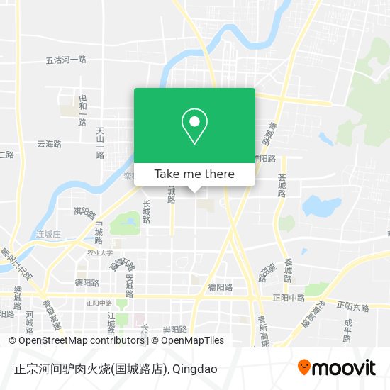 正宗河间驴肉火烧(国城路店) map