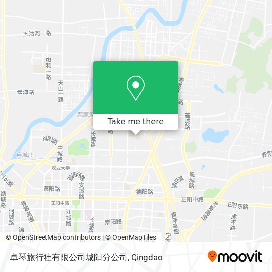 卓琴旅行社有限公司城阳分公司 map