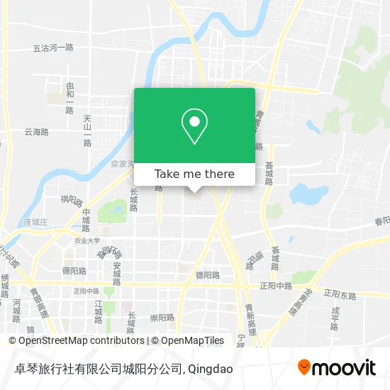 卓琴旅行社有限公司城阳分公司 map
