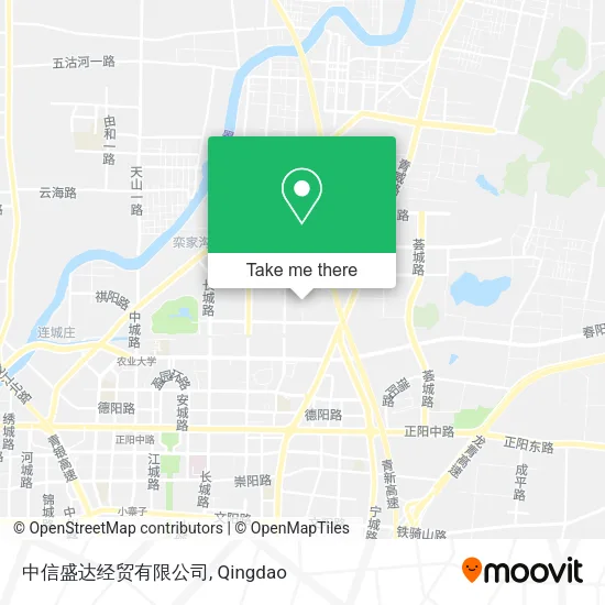 中信盛达经贸有限公司 map