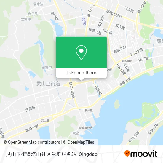 灵山卫街道塔山社区党群服务站 map