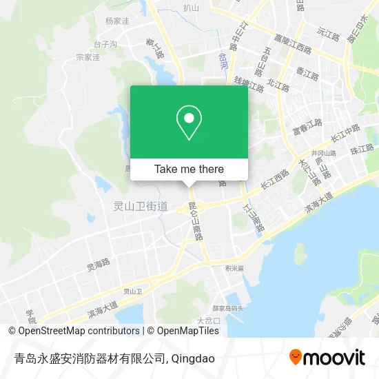 青岛永盛安消防器材有限公司 map
