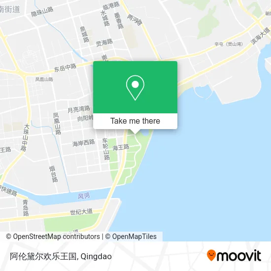 阿伦黛尔欢乐王国 map