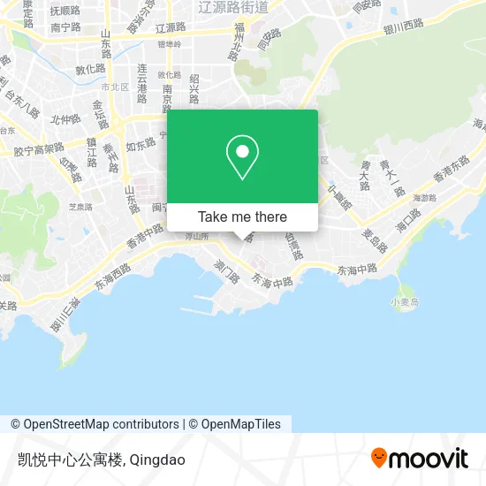 凯悦中心公寓楼 map