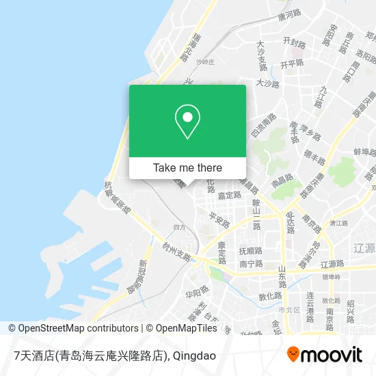 7天酒店(青岛海云庵兴隆路店) map