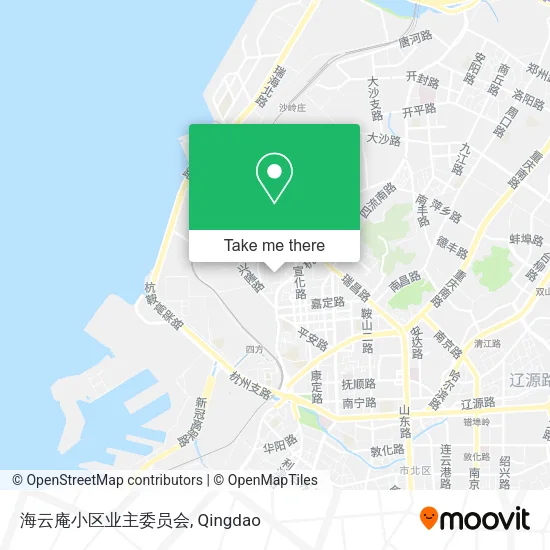 海云庵小区业主委员会 map