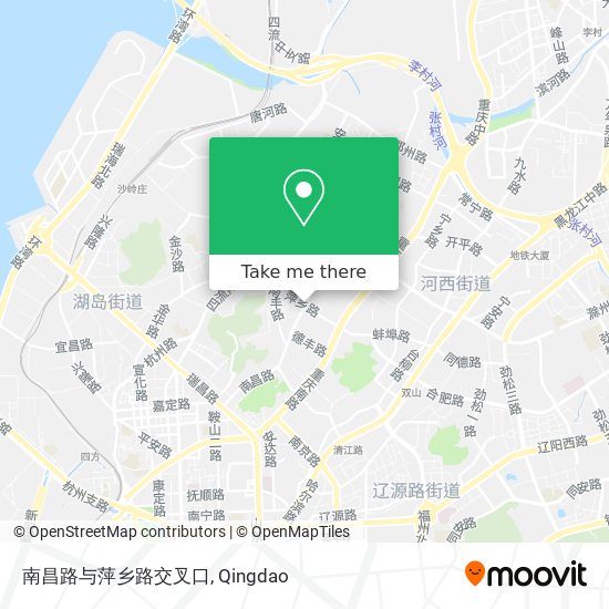 南昌路与萍乡路交叉口 map