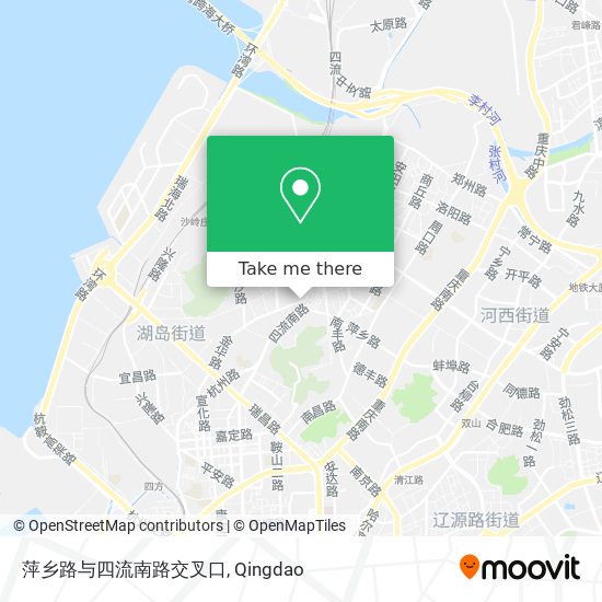 萍乡路与四流南路交叉口 map