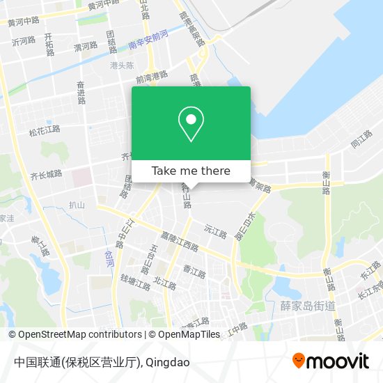中国联通(保税区营业厅) map