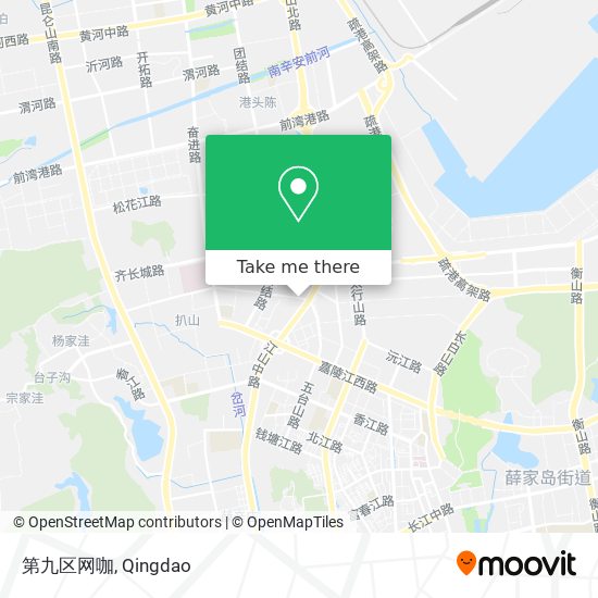 第九区网咖 map