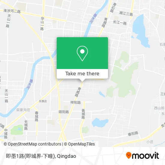 即墨1路(即城界-下疃) map