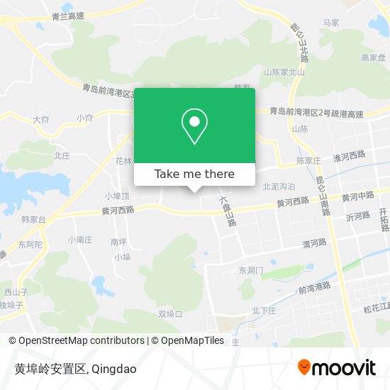 黄埠岭安置区 map