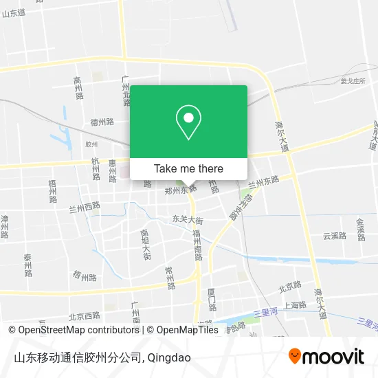 山东移动通信胶州分公司 map