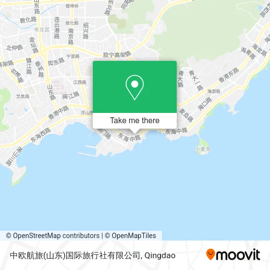 中欧航旅(山东)国际旅行社有限公司 map