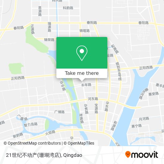 21世纪不动产(珊瑚湾店) map