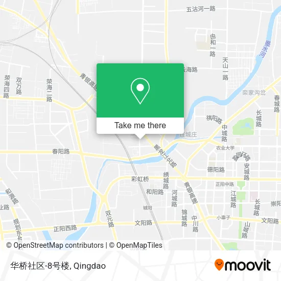华桥社区-8号楼 map