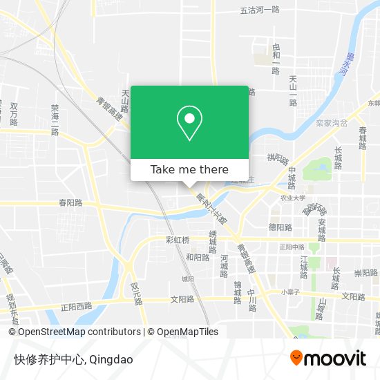 快修养护中心 map