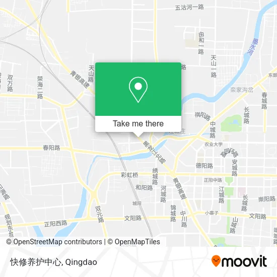 快修养护中心 map