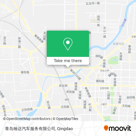 青岛翰达汽车服务有限公司 map