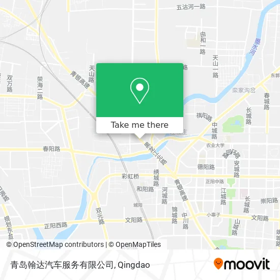 青岛翰达汽车服务有限公司 map