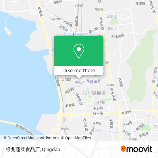 维兆蔬菜食品店 map