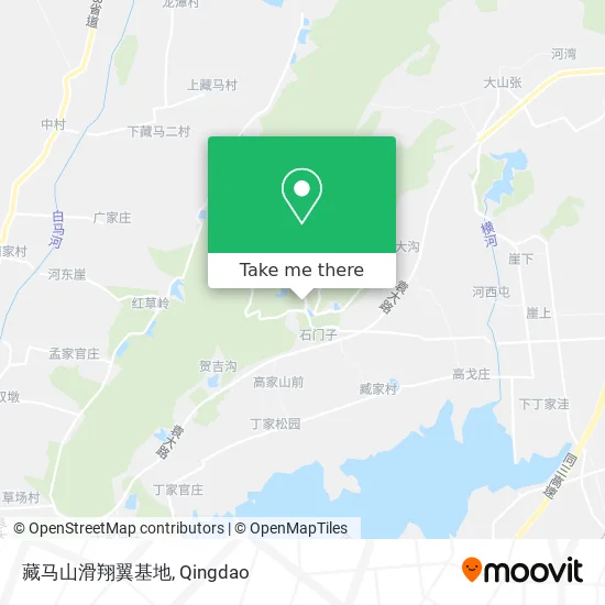 藏马山滑翔翼基地 map