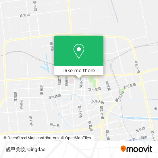 靓甲美妆 map