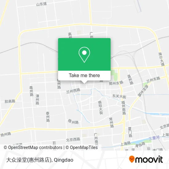大众澡堂(惠州路店) map
