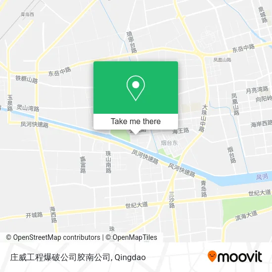 庄威工程爆破公司胶南公司 map