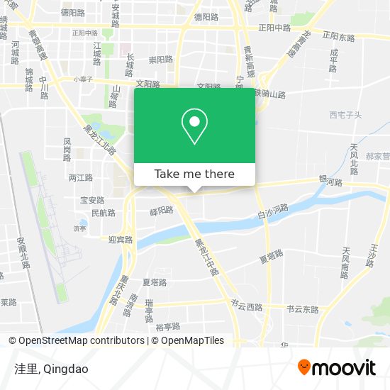 洼里 map