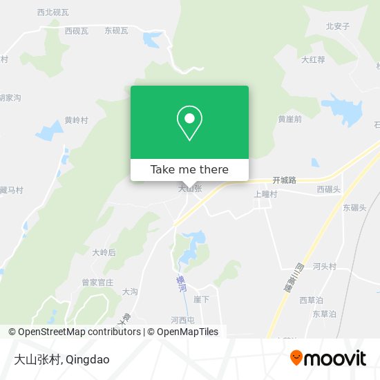 大山张村 map
