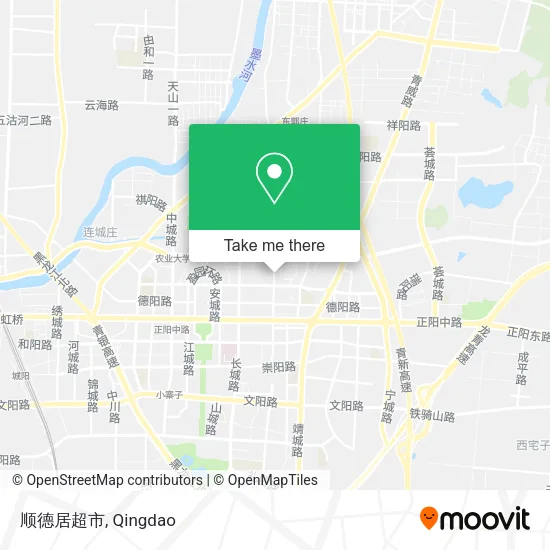 顺德居超市 map
