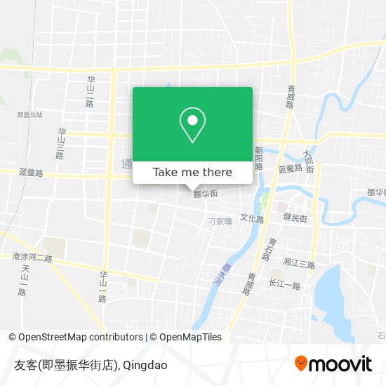 友客(即墨振华街店) map