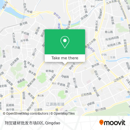 翔贺建材批发市场D区 map