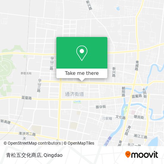 青松五交化商店 map