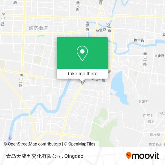 青岛天成五交化有限公司 map
