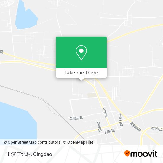 王演庄北村 map