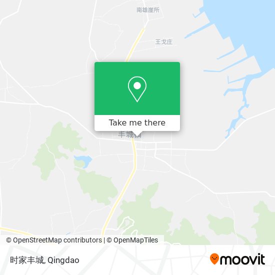 时家丰城 map