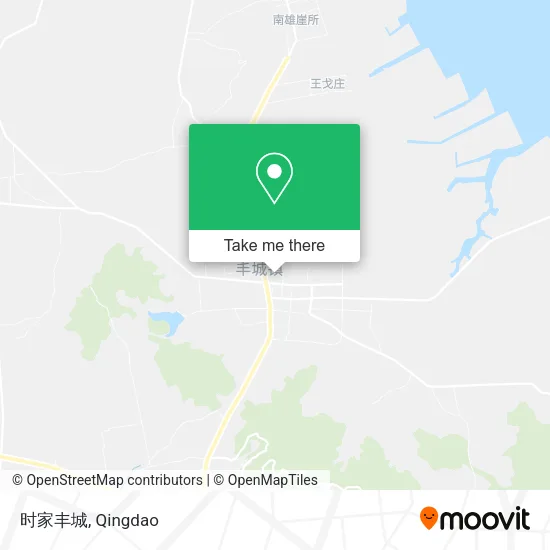时家丰城 map