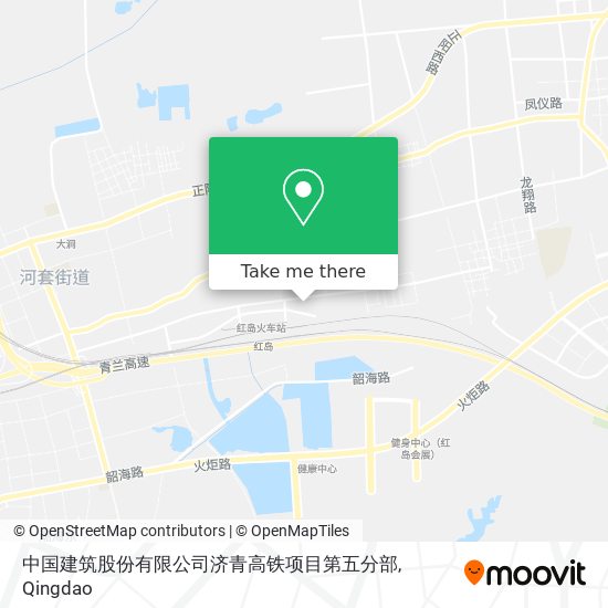 中国建筑股份有限公司济青高铁项目第五分部 map