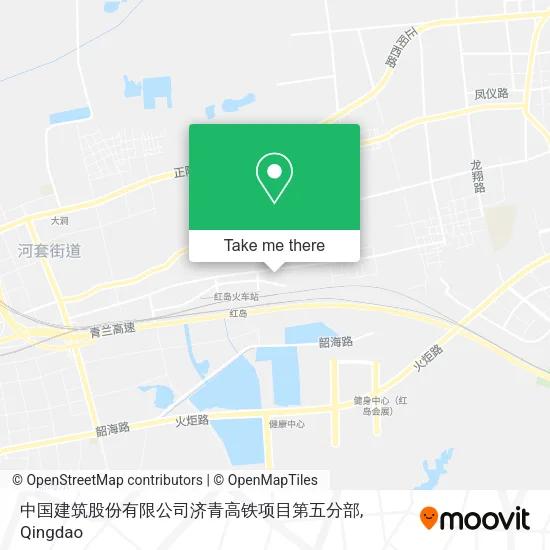 中国建筑股份有限公司济青高铁项目第五分部 map