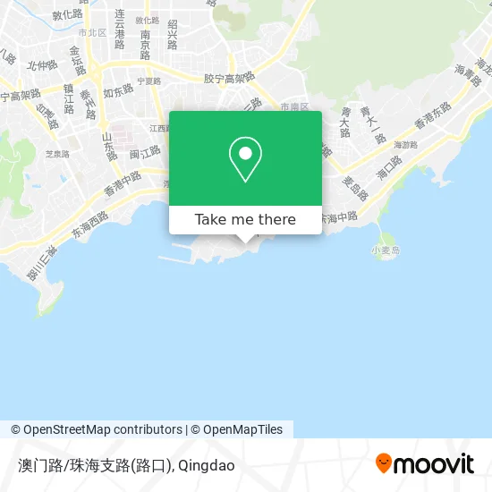 澳门路/珠海支路(路口) map